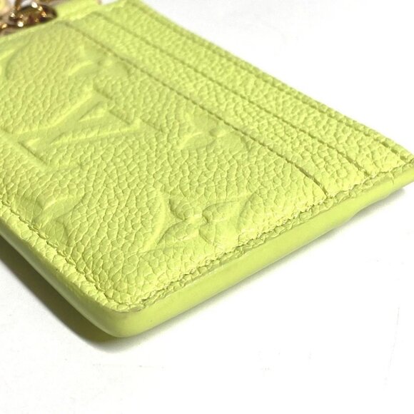 LOUIS VUITTON M13645 MonogramEmpreinte Card Case Porte Cult-LV Charm Card Holder - Picture 3 of 7